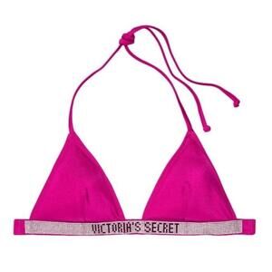 Victoria's Secret Swim Shine Strap Triangle Bikini Top